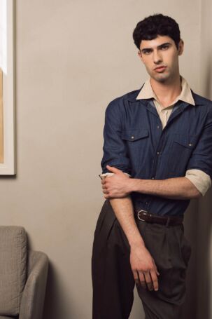 1/21 | Boglioli Spring 2027 Menswear | Courtesy of Boglioli Boglioli Spring 2027 Menswear | Courtesy of Boglioli