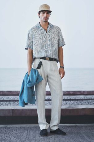3/28 | Etro Spring 2027 Menswear | Courtesy of Etro Etro Spring 2027 Menswear | Courtesy of Etro