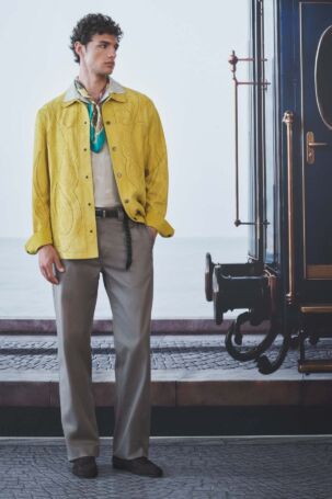 6/28 | Etro Spring 2027 Menswear | Courtesy of Etro Etro Spring 2027 Menswear | Courtesy of Etro