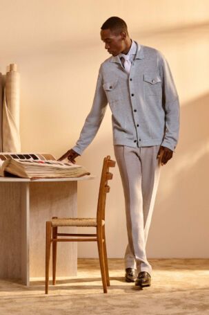 4/32 | Kiton Spring 2027 Menswear | Courtesy of Kiton Kiton Spring 2027 Menswear | Courtesy of Kiton