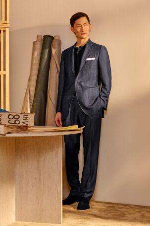 6/32 | Kiton Spring 2027 Menswear | Courtesy of Kiton Kiton Spring 2027 Menswear | Courtesy of Kiton