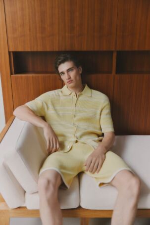 11/37 | Malo Spring 2027 Menswear | Courtesy of Malo Malo Spring 2027 Menswear | Courtesy of Malo