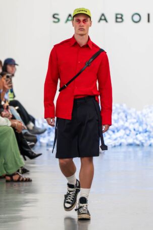 4/35 | Sagaboi Spring 2027 Menswear | Photo: Vito Dane | Courtesy of Sagaboi Sagaboi Spring 2027 Menswear | Photo: Vito Dane | Courtesy of Sagaboi