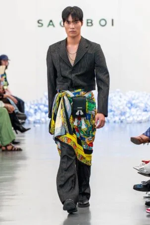 6/35 | Sagaboi Spring 2027 Menswear | Photo: Vito Dane | Courtesy of Sagaboi Sagaboi Spring 2027 Menswear | Photo: Vito Dane | Courtesy of Sagaboi