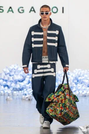 7/35 | Sagaboi Spring 2027 Menswear | Photo: Vito Dane | Courtesy of Sagaboi Sagaboi Spring 2027 Menswear | Photo: Vito Dane | Courtesy of Sagaboi