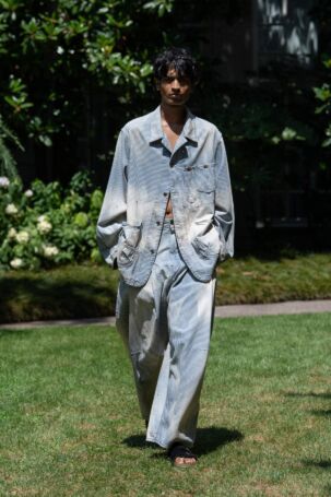 11/25 | SHINYAKOZUKA Spring 2027 Menswear | Courtesy of SHINYAKOZUKA SHINYAKOZUKA Spring 2027 Menswear | Courtesy of SHINYAKOZUKA