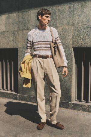10/19 | Tod's Spring 2027 Menswear | Courtesy of Tod's Tod's Spring 2027 Menswear | Courtesy of Tod's
