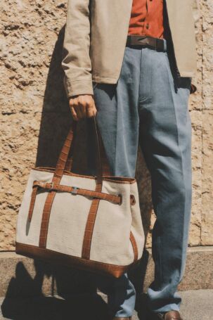 12/25 | Details at Tod's Spring 2027 Menswear | Courtesy of Tod's Details at Tod's Spring 2027 Menswear | Courtesy of Tod's