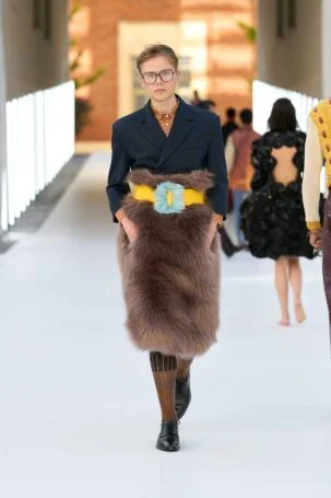 1/141 | Isabella "Zaz" Alvarino (USA) | Hot Nerds | @zalvarino Polimoda Graduate Show 2026 | Courtesy of Polimoda