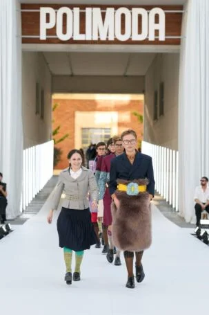 7/141 | Isabella "Zaz" Alvarino (USA) | Hot Nerds | @zalvarino Polimoda Graduate Show 2026 | Courtesy of Polimoda