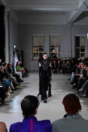 2/34 | Maticevski Fall 2026 Setting | Photo: Lucas Dawson | Courtesy of Maticevski Maticevski Fall 2026 Setting | Photo: Lucas Dawson | Courtesy of Maticevski