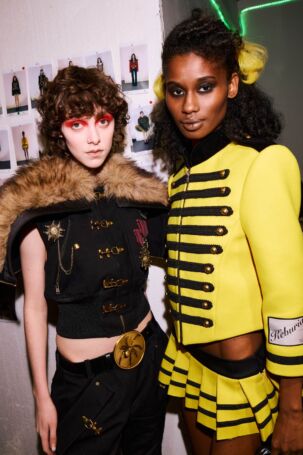 8/29 | KEBURIA Fall 2026 Backstage | Photo: Lily Craigen | Courtesy of British Fashion Council KEBURIA Fall 2026 Backstage | Photo: Lily Craigen | Courtesy of British Fashion Council