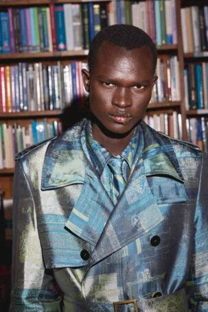 2/43 | Labrum London Fall 2026 Backstage | Photo: Oliver Thompson | Courtesy of British Fashion Council Labrum London Fall 2026 Backstage | Photo: Oliver Thompson | Courtesy of British Fashion Council