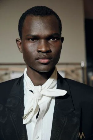 3/26 | Mithridate Fall 2026 Backstage | Photo: Eeva Rinne | Courtesy of British Fashion Council Mithridate Fall 2026 Backstage | Photo: Eeva Rinne | Courtesy of British Fashion Council