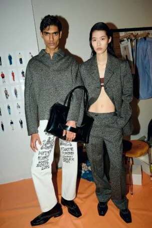 6/26 | Mithridate Fall 2026 Backstage | Photo: Eeva Rinne | Courtesy of British Fashion Council Mithridate Fall 2026 Backstage | Photo: Eeva Rinne | Courtesy of British Fashion Council