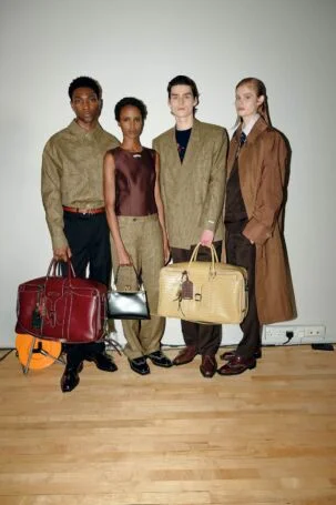 9/26 | Mithridate Fall 2026 Backstage | Photo: Eeva Rinne | Courtesy of British Fashion Council Mithridate Fall 2026 Backstage | Photo: Eeva Rinne | Courtesy of British Fashion Council