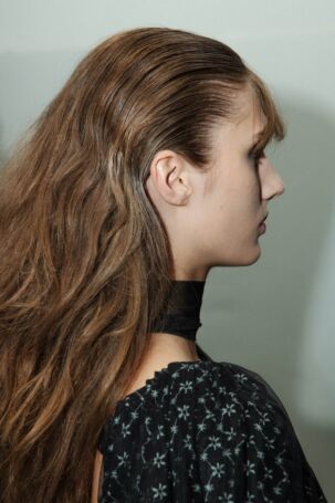 2/47 | Pauline Dujancourt Fall 2026 Backstage | Photo: Lowri Cooper | Courtesy of British Fashion Council Pauline Dujancourt Fall 2026 Backstage | Photo: Lowri Cooper | Courtesy of British Fashion Council