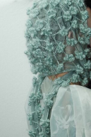 11/47 | Pauline Dujancourt Fall 2026 Backstage | Photo: Lowri Cooper | Courtesy of British Fashion Council Pauline Dujancourt Fall 2026 Backstage | Photo: Lowri Cooper | Courtesy of British Fashion Council