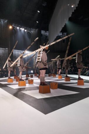 11/16 | Setting at Henrik Vibskov Fall 2026 | Photo: James Cochrane | Courtesy of Copenhagen Fashion Week Setting at Henrik Vibskov Fall 2026 | Photo: James Cochrane | Courtesy of Copenhagen Fashion Week