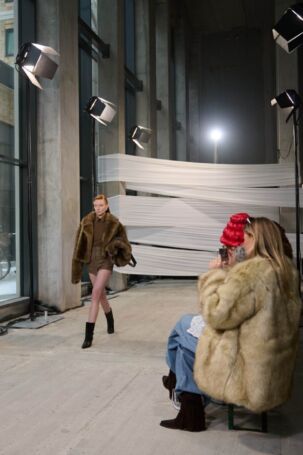 12/25 | Setting at HERSKIND Fall 2026 | Photo: James Cochrane | Courtesy of Copenhagen Fashion Week Setting at HERSKIND Fall 2026 | Photo: James Cochrane | Courtesy of Copenhagen Fashion Week