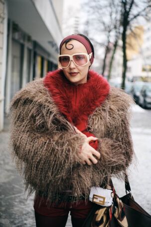 6/14 | Street Style at Andrej Gronau Fall 2026 | Photo: Ben Moenks | Courtesy of Berlin Fashion Week Street Style at Andrej Gronau Fall 2026 | Photo: Ben Moenks | Courtesy of Berlin Fashion Week