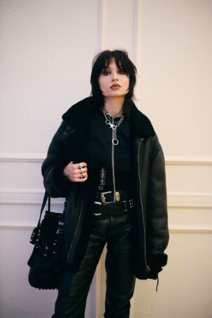 10/14 | Street Style at Andrej Gronau Fall 2026 | Photo: Ben Moenks | Courtesy of Berlin Fashion Week Street Style at Andrej Gronau Fall 2026 | Photo: Ben Moenks | Courtesy of Berlin Fashion Week