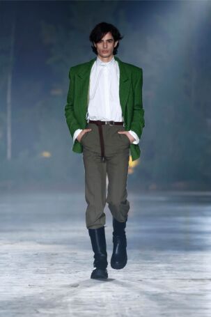 11/42 | Danny Reinke Fall 2026 | Photo: Sebastian Reuter for Getty Images | Courtesy of Berlin Fashion Week Danny Reinke Fall 2026 | Photo: Sebastian Reuter for Getty Images | Courtesy of Berlin Fashion Week