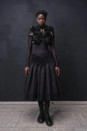 2/14 | Esther Perbandt Fall 2026 | Photo: Ansgar Sollmann | Courtesy of Berlin Fashion Week Esther Perbandt Fall 2026 | Photo: Ansgar Sollmann | Courtesy of Berlin Fashion Week