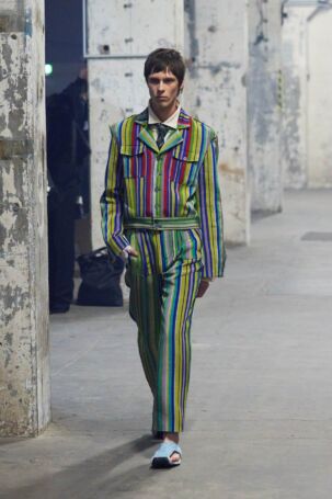 1/15 | Kenneth Ize Fall 2026 | Photo: Finnegan Koichi Godenschweger | Courtesy of Berlin Fashion Week Kenneth Ize Fall 2026 | Photo: Finnegan Koichi Godenschweger | Courtesy of Berlin Fashion Week