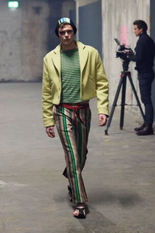 9/15 | Kenneth Ize Fall 2026 | Photo: Finnegan Koichi Godenschweger | Courtesy of Berlin Fashion Week Kenneth Ize Fall 2026 | Photo: Finnegan Koichi Godenschweger | Courtesy of Berlin Fashion Week