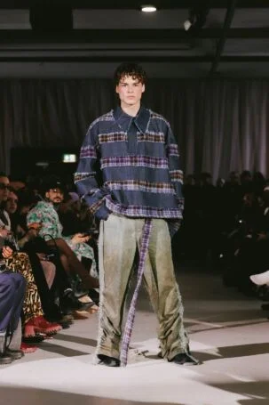3/27 | Nowrubi Fall 2026 | Photo: Emil Gentes | Courtesy of Berlin Fashion Week Nowrubi Fall 2026 | Photo: Emil Gentes | Courtesy of Berlin Fashion Week