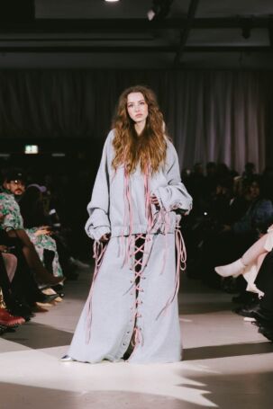 4/27 | Nowrubi Fall 2026 | Photo: Emil Gentes | Courtesy of Berlin Fashion Week Nowrubi Fall 2026 | Photo: Emil Gentes | Courtesy of Berlin Fashion Week