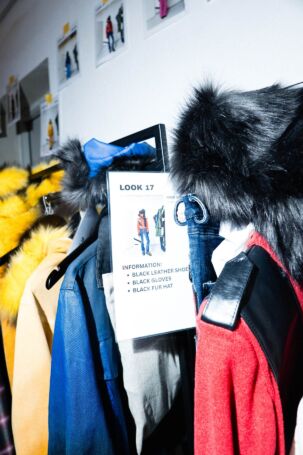 1/39 | Backstage at sample030 Fall 2026 | Photo: Thilo Wilcke | Courtesy of Berlin Fashion Week Backstage at sample030 Fall 2026 | Photo: Thilo Wilcke | Courtesy of Berlin Fashion Week