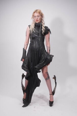 3/11 | Selva Huygens Fall 2026 | Photo: Ansgar Sollmann | Courtesy of Berlin Fashion Week Selva Huygens Fall 2026 | Photo: Ansgar Sollmann | Courtesy of Berlin Fashion Week