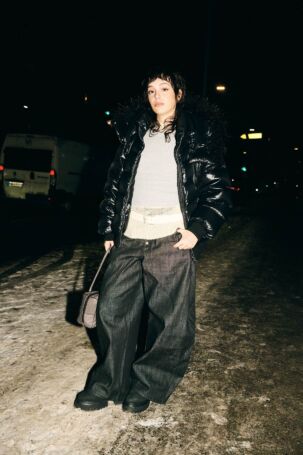 9/28 | Street Style at SF1OG Fall 2026 | Photo: Ben Moenks | Courtesy of Berlin Fashion Week Street Style at SF1OG Fall 2026 | Photo: Ben Moenks | Courtesy of Berlin Fashion Week