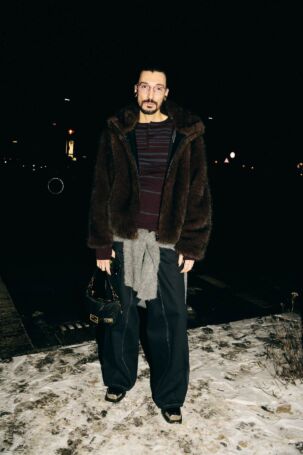 11/28 | Street Style at SF1OG Fall 2026 | Photo: Ben Moenks | Courtesy of Berlin Fashion Week Street Style at SF1OG Fall 2026 | Photo: Ben Moenks | Courtesy of Berlin Fashion Week