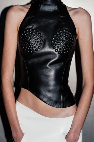 1/15 | Lineup at Schiaparelli Spring 2026 | Courtesy of Schiaparelli Lineup at Schiaparelli Spring 2026 | Courtesy of Schiaparelli