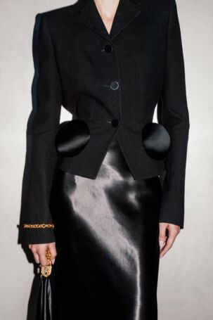 3/15 | Lineup at Schiaparelli Spring 2026 | Courtesy of Schiaparelli Lineup at Schiaparelli Spring 2026 | Courtesy of Schiaparelli