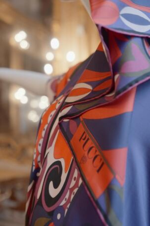 6/14 | Setting at Pucci Fall 2025 | Photo: Malaka | Courtesy of Pucci Setting at Pucci Fall 2025 | Photo: Malaka | Courtesy of Pucci