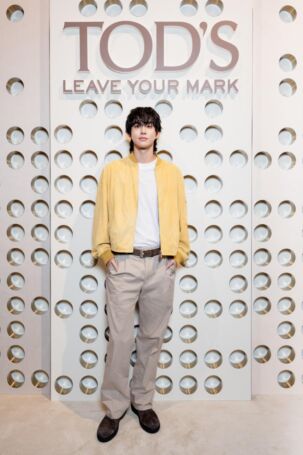 3/30 Ba Jungwoo at Tod's Spring 2026 Photo Call | Photo: Courtesy of Tod's Ba Jungwoo at Tod's Spring 2026 Photo Call | Photo: Courtesy of Tod's