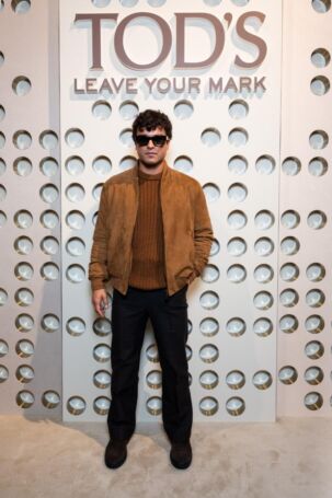 12/30 Leo Gassman at Tod's Spring 2026 Photo Call | Photo: Courtesy of Tod's Leo Gassman at Tod's Spring 2026 Photo Call | Photo: Courtesy of Tod's