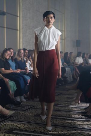 10/53 | Setting at Edeline Lee Spring 2026 | Photo: Anna Francesca Jennings | Courtesy of Edeline Lee Setting at Edeline Lee Spring 2026 | Photo: Anna Francesca Jennings | Courtesy of Edeline Lee