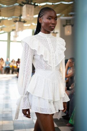 2/52 | Details at House of Aama Spring 2026 | Photo: Weston Mosburg | Courtesy of House of Aama Details at House of Aama Spring 2026 | Photo: Weston Mosburg | Courtesy of House of Aama