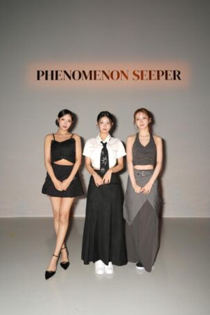 9/10 | FROW and Photo Call at PHENOMENON SEEPER Spring 2026 | Courtesy of PHENOMENON SEEPER FROW and Photo Call at PHENOMENON SEEPER Spring 2026 | Courtesy of PHENOMENON SEEPER