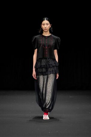 3/19 | CHARINYEH (Global Fashion Collective) Spring 2026 | Photo Credit: JFWO Japan Fashion Week Organization CHARINYEH (Global Fashion Collective) Spring 2026 | Photo Credit: JFWO Japan Fashion Week Organization