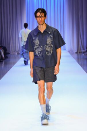 7/12 | Peach Garde (Bench Design Awards: Philippine Fashion Now) Spring 2026 | Photo Credit: JFWO Japan Fashion Week Organization Peach Garde (Bench Design Awards: Philippine Fashion Now) Spring 2026 | Photo Credit: JFWO Japan Fashion Week Organization