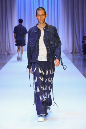 8/12 | Peach Garde (Bench Design Awards: Philippine Fashion Now) Spring 2026 | Photo Credit: JFWO Japan Fashion Week Organization Peach Garde (Bench Design Awards: Philippine Fashion Now) Spring 2026 | Photo Credit: JFWO Japan Fashion Week Organization