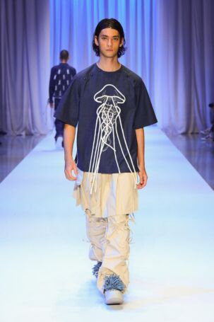 9/12 | Peach Garde (Bench Design Awards: Philippine Fashion Now) Spring 2026 | Photo Credit: JFWO Japan Fashion Week Organization Peach Garde (Bench Design Awards: Philippine Fashion Now) Spring 2026 | Photo Credit: JFWO Japan Fashion Week Organization