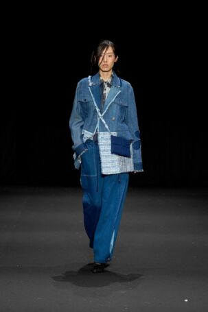 5/14 | Zero Waste Fashion Story Wear (Global Fashion Collective) Spring 2026 | Photo Credit: JFWO Japan Fashion Week Organization Zero Waste Fashion Story Wear (Global Fashion Collective) Spring 2026 | Photo Credit: JFWO Japan Fashion Week Organization