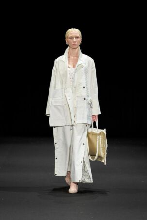 6/14 | Zero Waste Fashion Story Wear (Global Fashion Collective) Spring 2026 | Photo Credit: JFWO Japan Fashion Week Organization Zero Waste Fashion Story Wear (Global Fashion Collective) Spring 2026 | Photo Credit: JFWO Japan Fashion Week Organization